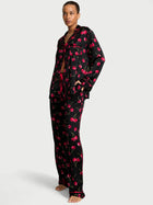 VICTORIA'S SECRET Signature Satin Long Pajama Set