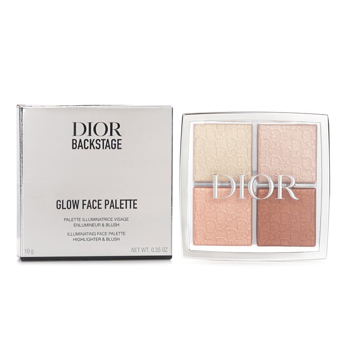 DIOR  Backstage Glow Maximizer Face Palette - 002 GLITZ