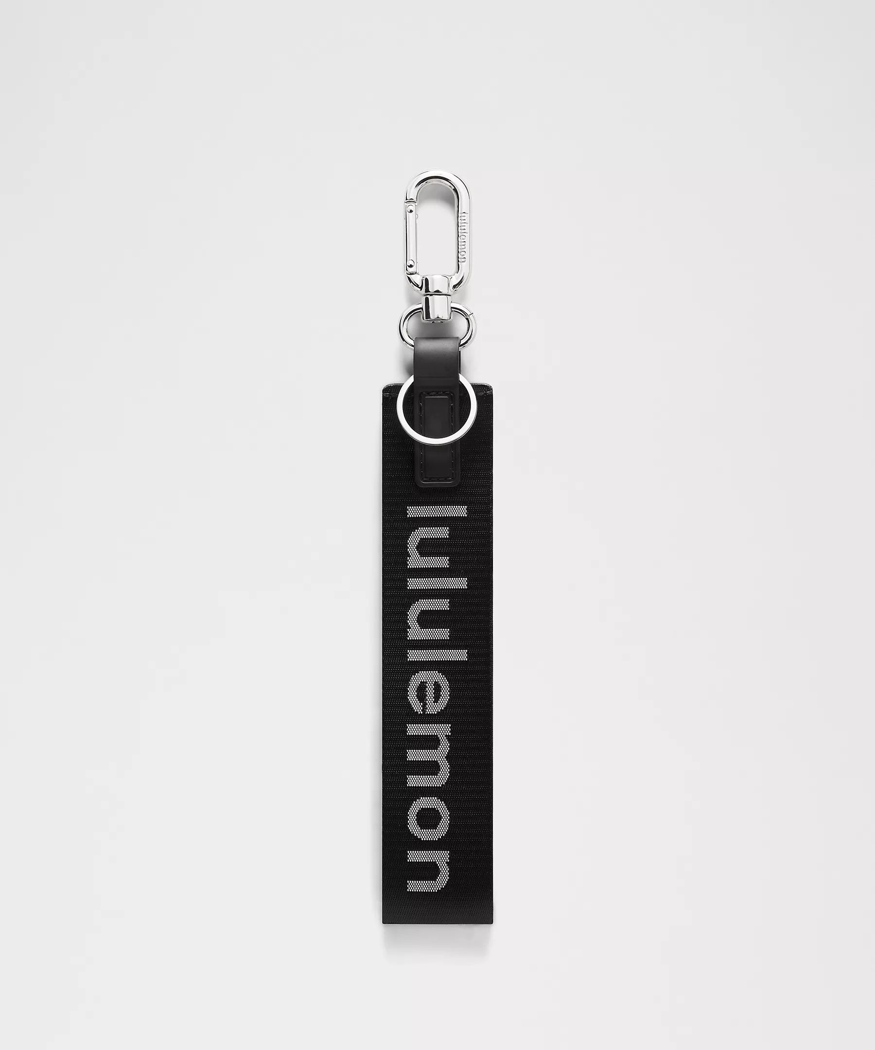 Never Lost Keychain - Black/White/Silver