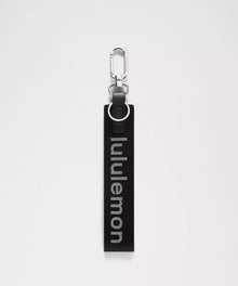 Never Lost Keychain - Black/White/Silver