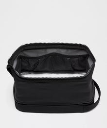 Dual-Compartment Toiletry Bag