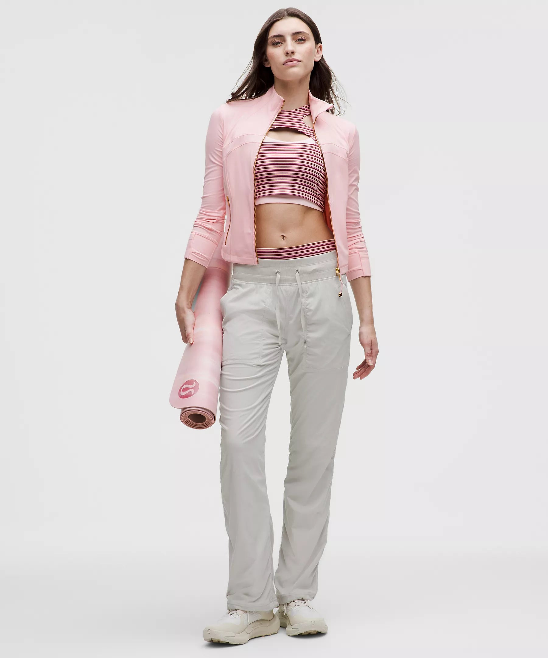 Define Cropped Jacket Nulu - ColourBlush Quartz/Gold/Gold