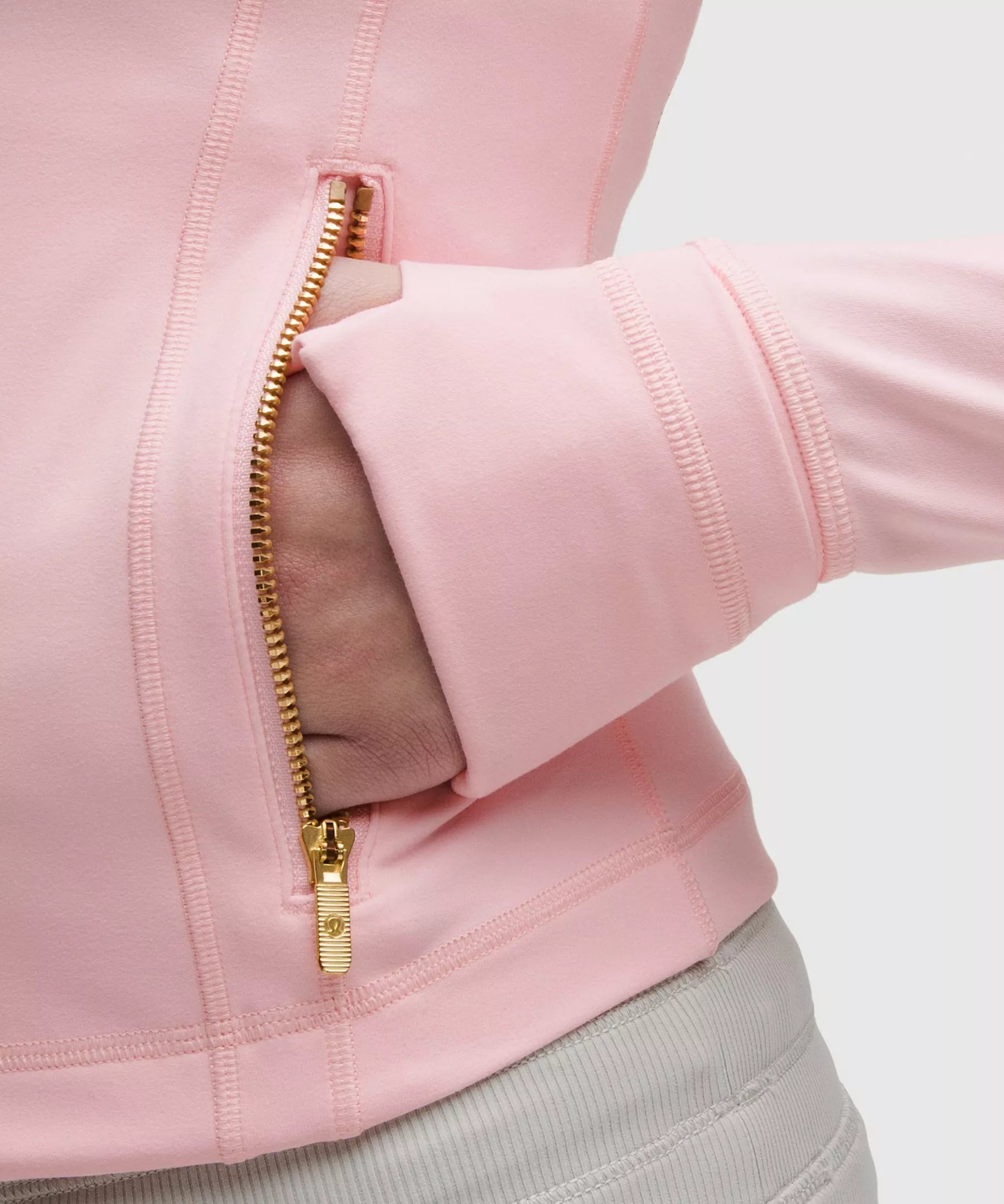 Define Cropped Jacket Nulu - ColourBlush Quartz/Gold/Gold