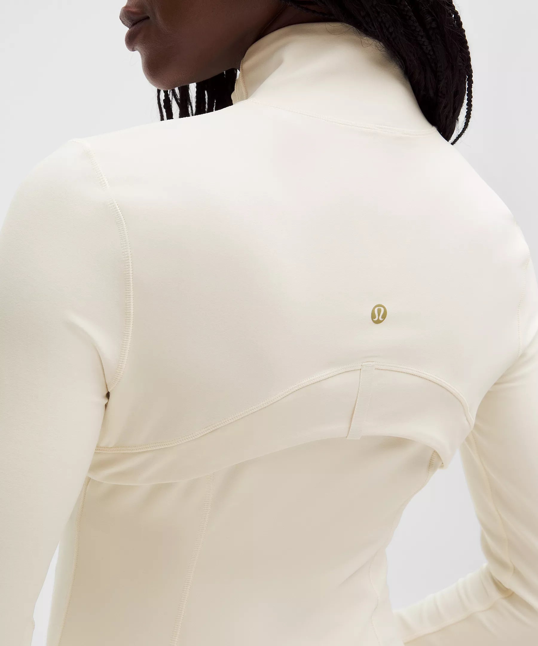 Define Cropped Jacket Nulu - ColourLight Ivory/Gold/Gold