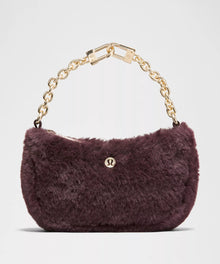 City Essentials Nano Shoulder Bag Plush Fleece