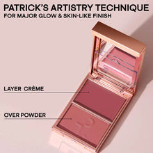PATRICK TA  Major Headlines Double-Take Crème & Powder Blush Duo - She's Flushed - soft peachy pink