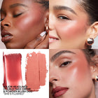 PATRICK TA  Major Headlines Double-Take Crème & Powder Blush Duo - She's Flushed - soft peachy pink