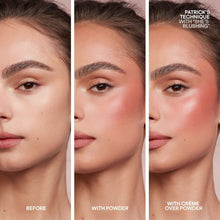 PATRICK TA  Major Headlines Double-Take Crème & Powder Blush Duo - She's Flushed - soft peachy pink