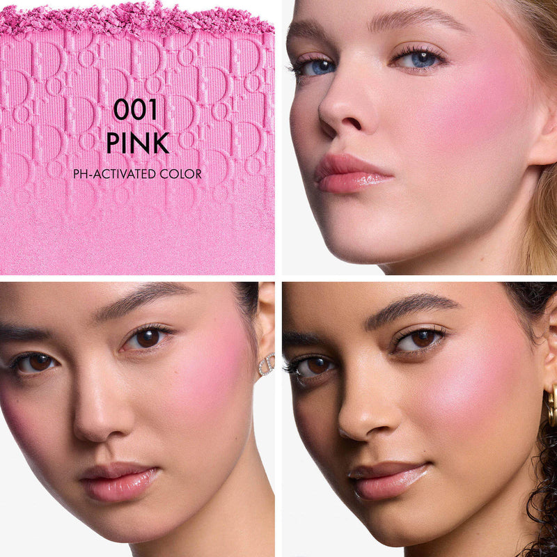 DIOR  Rosy Glow Powder Blush - 001 Pink - a subtle pink