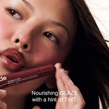 rhode  Peptide Lip Tint Nourishing Glaze - PB&J - warm berry brown