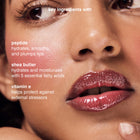 rhode  Peptide Lip Tint Nourishing Glaze - PB&J - warm berry brown