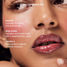 rhode  Peptide Lip Tint Nourishing Glaze - PB&J - warm berry brown