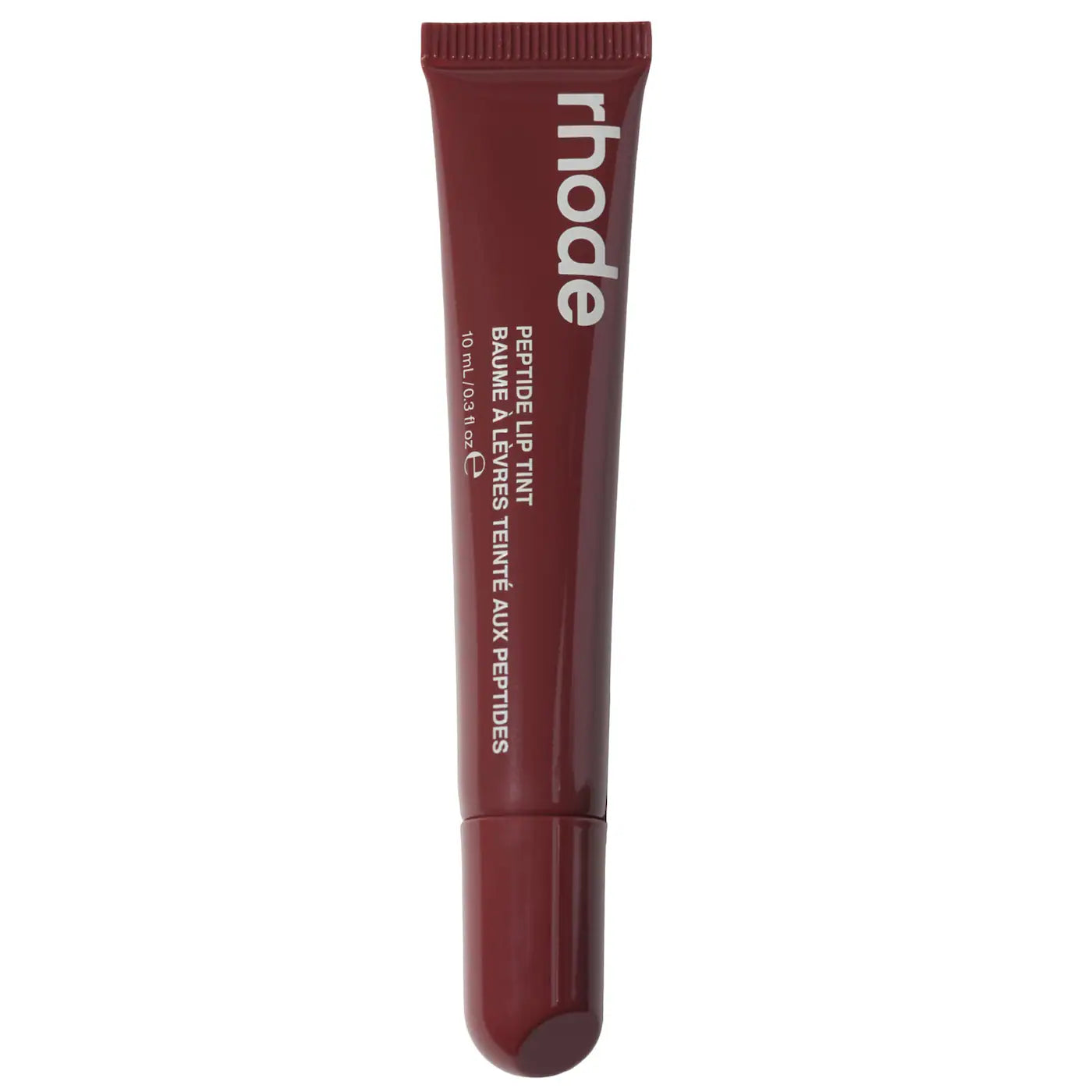 rhode  Peptide Lip Tint Nourishing Glaze - PB&J - warm berry brown