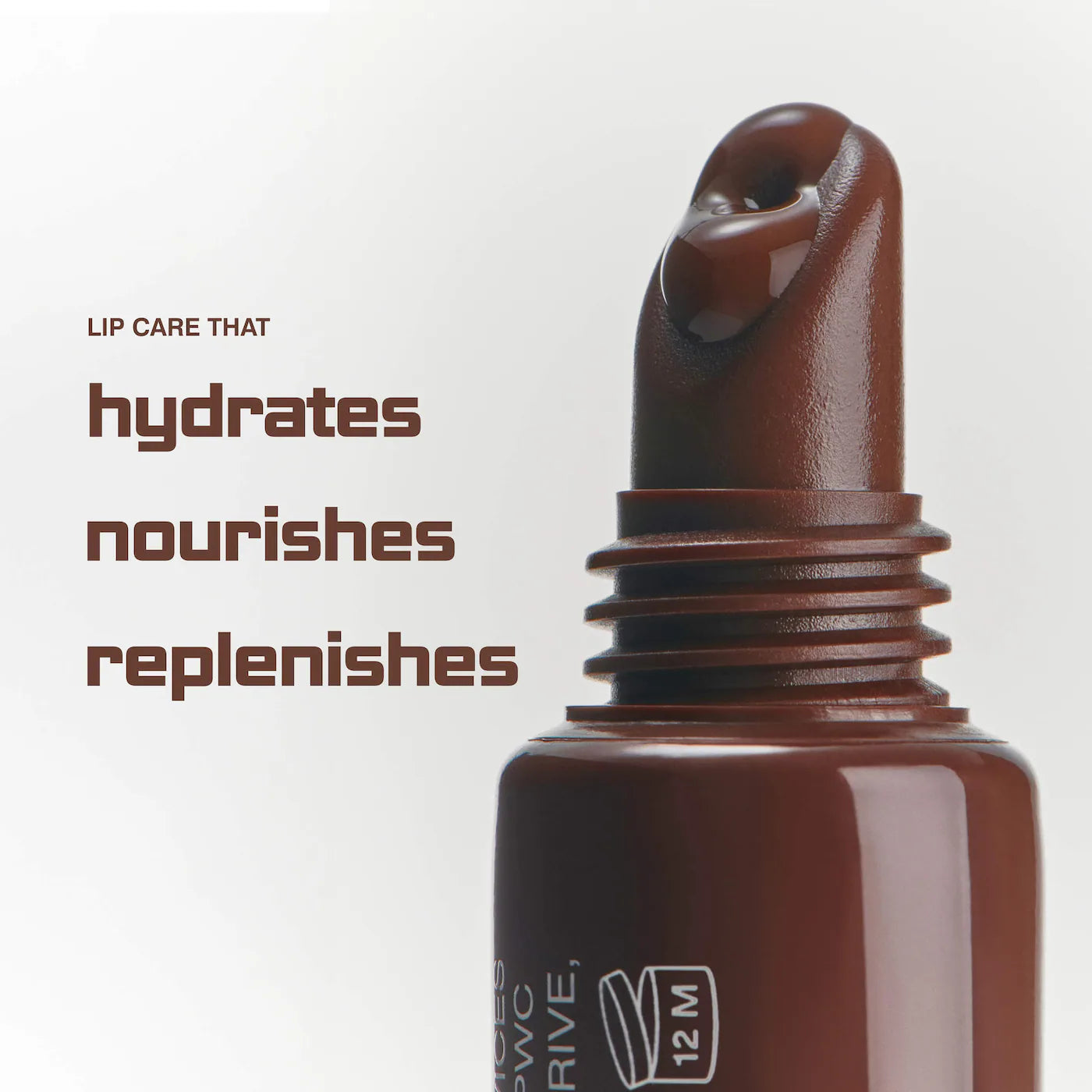 rhode  Peptide Lip Tint Nourishing Glaze - Espresso - rich brown